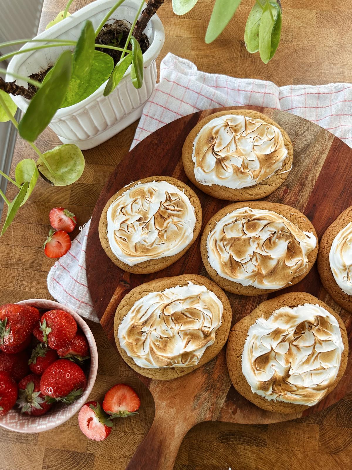 Citronmarängcookies