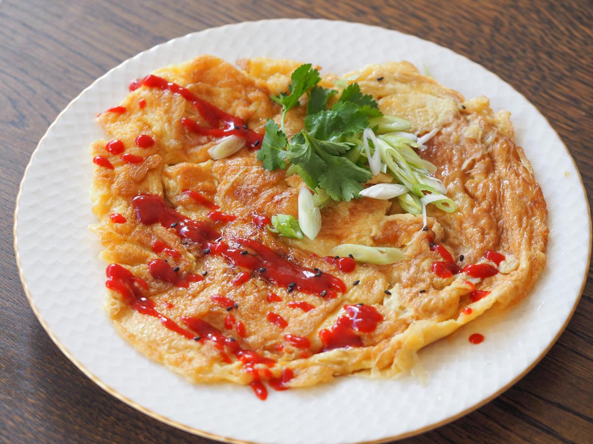 Thailändsk omelett – Khai Jiao